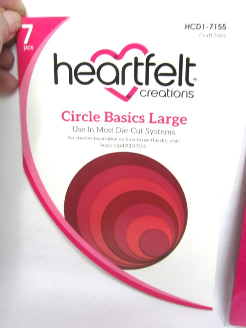 Heartfelt Creations Circle Basics Large 7 Pcs HCD1-7155 Craft Dies